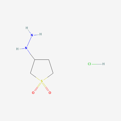 (1,1-Dioxidotetrahydro-3-thienyl)hydrazine hydrochloride (CAS: 1004-15-5) - Related Chemical Product