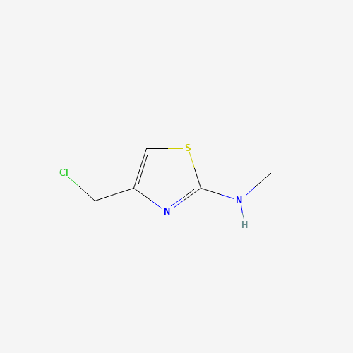 4-(Chloromethyl)-N-methyl-1,3-thiazol-2-amine hydrochloride (CAS: 37060-74-5) - Related Chemical Product