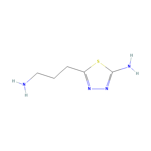 5-(3-Aminopropyl)-1,3,4-thiadiazol-2-amine dihydrochloride (CAS: 182125-23-1) - Related Chemical Product
