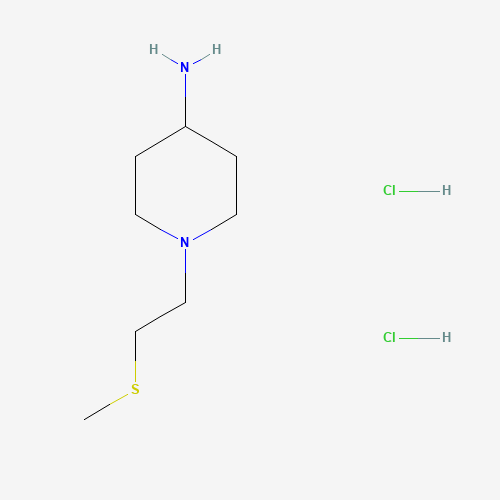 1-[2-(Methylthio)ethyl]piperidin-4-amine dihydrochloride (CAS: 1098624-58-8) - Related Chemical Product