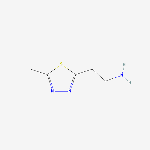 [2-(5-Methyl-1,3,4-thiadiazol-2-yl)ethyl]amine hydrochloride (CAS: 847155-17-3) - Related Chemical Product