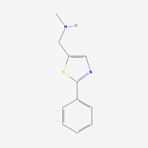 N-Methyl-1-(2-phenyl-1,3-thiazol-5-yl)methanamine dihydrochloride (CAS: 921124-39-2) - Related Chemical Product