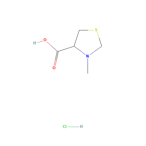 3-Methyl-1,3-thiazolidine-4-carboxylic acid hydrochloride (CAS: 60129-40-0) - Related Chemical Product