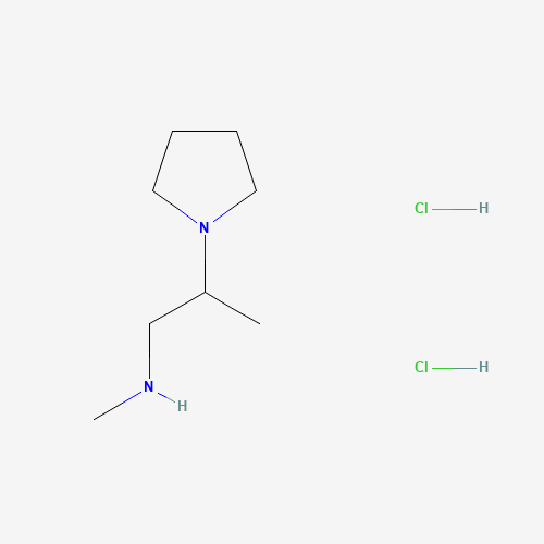 N-Methyl-2-pyrrolidin-1-ylpropan-1-amine dihydrochloride (CAS: 901586-29-6) - Related Chemical Product