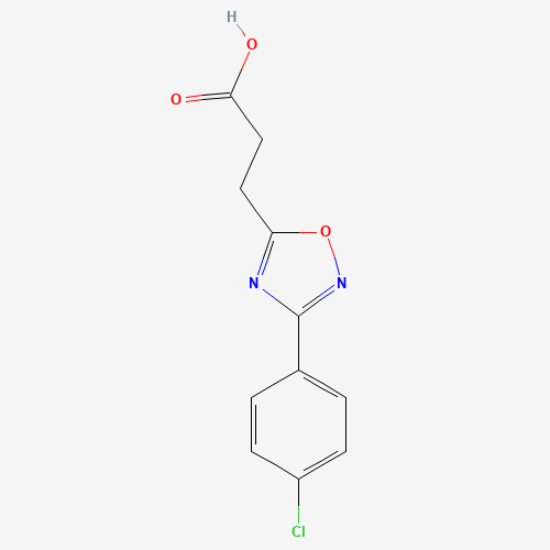 3-[3-(4-Chlorophenyl)-1,2,4-oxadiazol-5-yl]-propanoic acid (CAS: 30149-93-0) - Related Chemical Product
