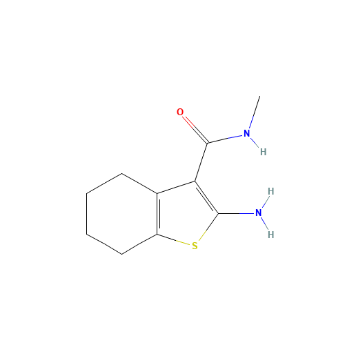 2-Amino-N-methyl-4,5,6,7-tetrahydro-1-benzothiophene-3-carboxamide (CAS: 38201-62-6) - Related Chemical Product