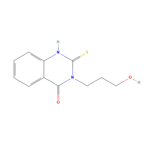 3-(3-Hydroxypropyl)-2-thioxo-2,3-dihydroquinazolin-4(1H)-one (CAS: 16024-87-6) - Related Chemical Product