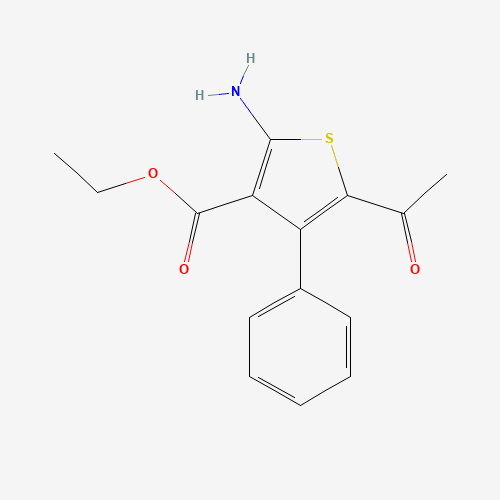 Ethyl 5-acetyl-2-amino-4-phenylthiophene-3-carboxylate (CAS: 122835-45-4) - Related Chemical Product