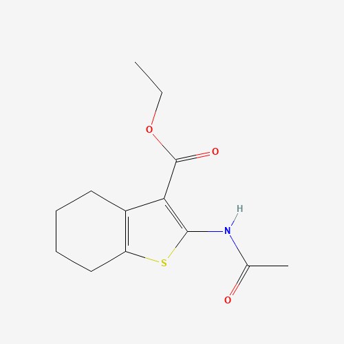 Ethyl 2-(acetylamino)-4,5,6,7-tetrahydro-1-benzothiophene-3-carboxylate (CAS: 5919-29-9) - Related Chemical Product