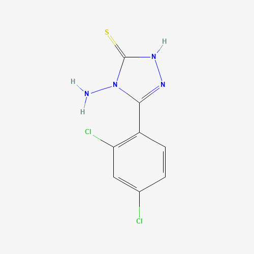 4-Amino-5-(2,4-dichlorophenyl)-4H-1,2,4-triazole-3-thiol (CAS: 93677-89-5) - Related Chemical Product