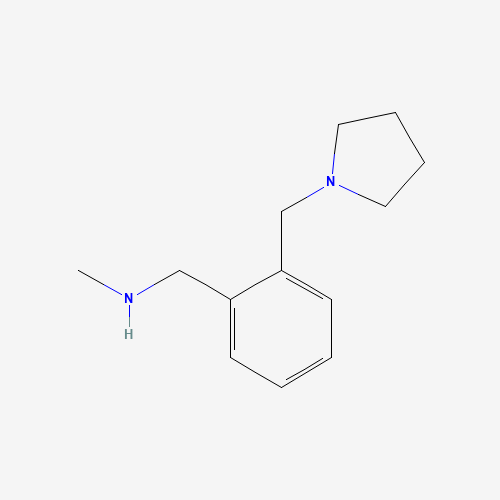N-Methyl-1-[2-(pyrrolidin-1-ylmethyl)phenyl]-methanamine (CAS: 920461-58-1) - Related Chemical Product