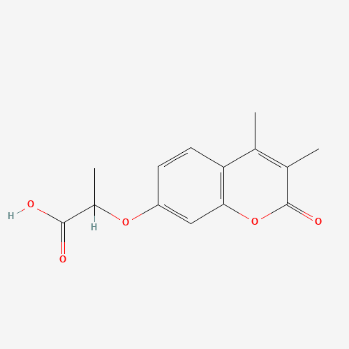 2-[(3,4-Dimethyl-2-oxo-2H-chromen-7-yl)oxy]-propanoic acid (CAS: 35679-94-8) - Related Chemical Product