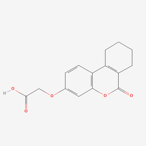 [(6-Oxo-7,8,9,10-tetrahydro-6H-benzo[c]chromen-3-yl)oxy]acetic acid (CAS: 325737-63-1) - Related Chemical Product