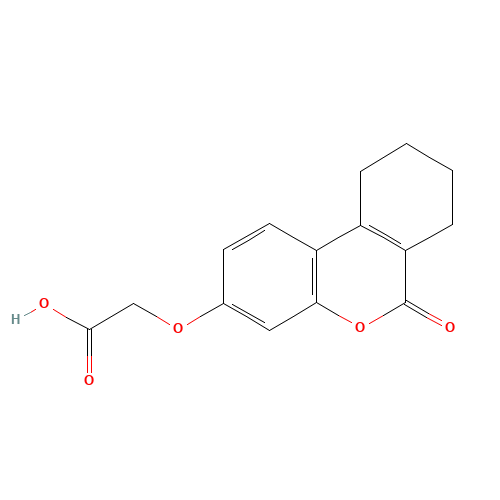 [(6-Oxo-7,8,9,10-tetrahydro-6H-benzo[c]chromen-3-yl)oxy]acetic acid (CAS: 325737-63-1) - Related Chemical Product