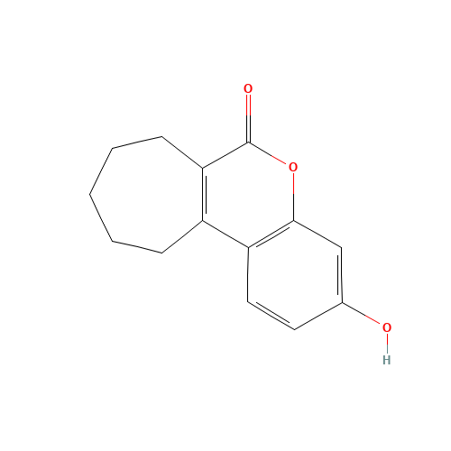 3-Hydroxy-8,9,10,11-tetrahydrocyclohepta[c]-chromen-6(7H)-one (CAS: 83688-44-2) - Related Chemical Product