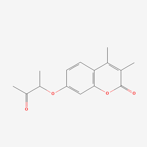 3,4-Dimethyl-7-(1-methyl-2-oxopropoxy)-2H-chromen-2-one (CAS: 314742-02-4) - Related Chemical Product