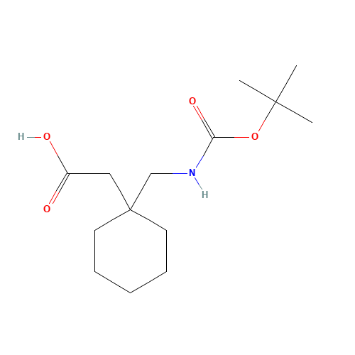 (1-{[(tert-Butoxycarbonyl)amino]methyl}-cyclohexyl)acetic acid (CAS: 227626-60-0) - Related Chemical Product
