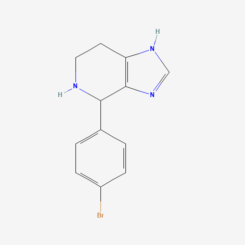 4-(4-Bromophenyl)-4,5,6,7-tetrahydro-3H-imidazo[4,5-c]pyridine (CAS: 7271-11-6) - Related Chemical Product
