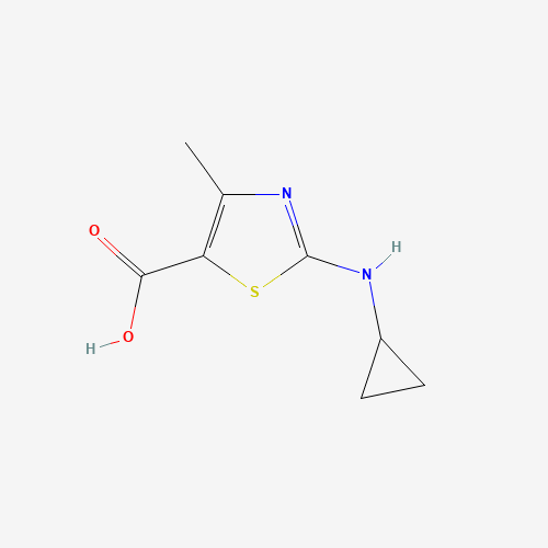 2-(Cyclopropylamino)-4-methyl-1,3-thiazole-5-carboxylic acid (CAS: 162651-10-7) - Related Chemical Product