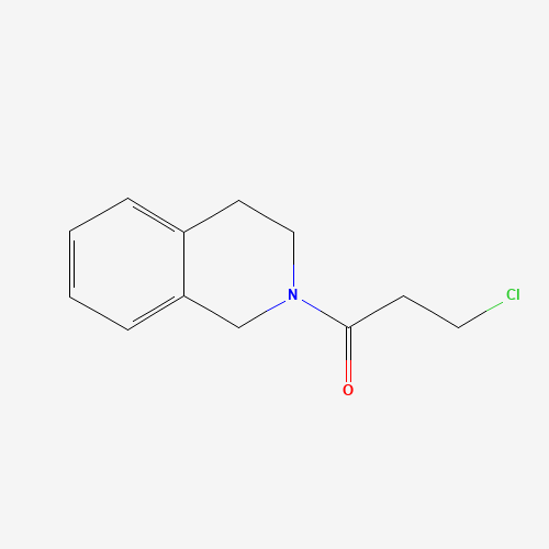 2-(3-Chloropropanoyl)-1,2,3,4-tetrahydroisoquinoline (CAS: 10579-67-6) - Related Chemical Product