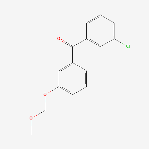 (3-Chlorophenyl)[3-(methoxymethoxy)phenyl]-methanone (CAS: 938458-64-1) - Related Chemical Product