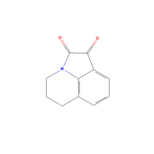 5,6-Dihydro-4H-pyrrolo[3,2,1-ij]quinoline-1,2-dione (CAS: 4290-72-6) - Related Chemical Product