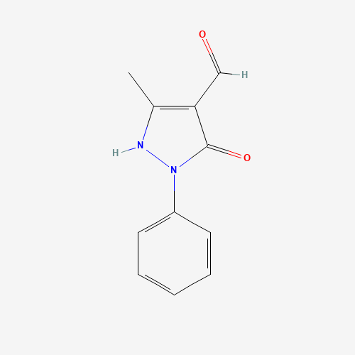 5-Hydroxy-3-methyl-1-phenyl-1H-pyrazole-4-carbaldehyde (CAS: 60484-29-9) - Related Chemical Product