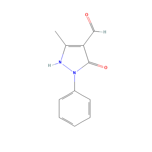 5-Hydroxy-3-methyl-1-phenyl-1H-pyrazole-4-carbaldehyde (CAS: 60484-29-9) - Related Chemical Product