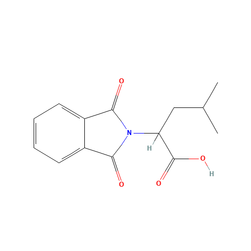 2-(1,3-Dioxo-1,3-dihydro-2H-isoindol-2-yl)-4-methylpentanoic acid (CAS: 19506-89-9) - Related Chemical Product