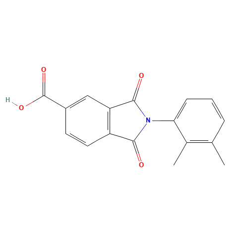 2-(2,3-Dimethylphenyl)-1,3-dioxoisoindoline-5-carboxylic acid (CAS: 294667-08-6) - Related Chemical Product