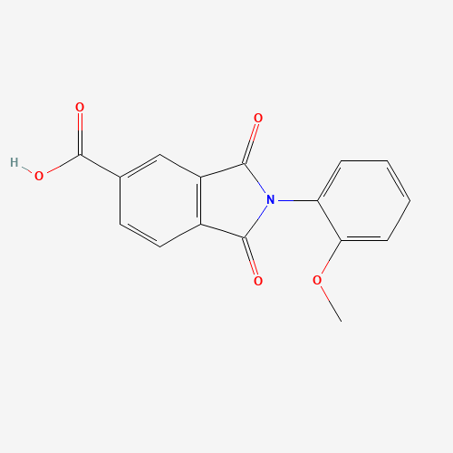 2-(2-Methoxyphenyl)-1,3-dioxoisoindoline-5-carboxylic acid (CAS: 110768-14-4) - Related Chemical Product