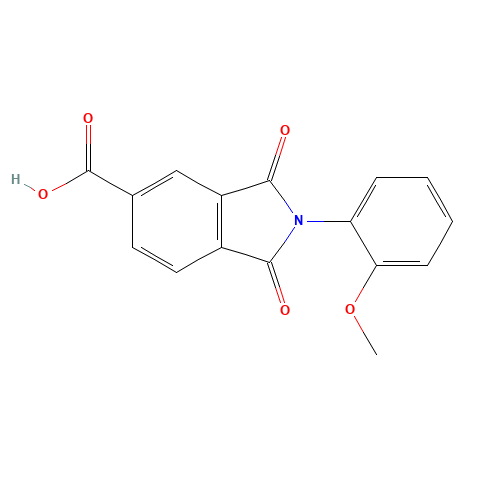 2-(2-Methoxyphenyl)-1,3-dioxoisoindoline-5-carboxylic acid (CAS: 110768-14-4) - Related Chemical Product