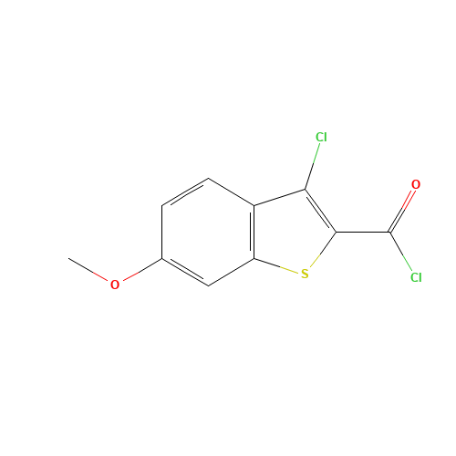 3-Chloro-6-methoxy-1-benzothiophene-2-carbonyl chloride (CAS: 75998-29-7) - Related Chemical Product