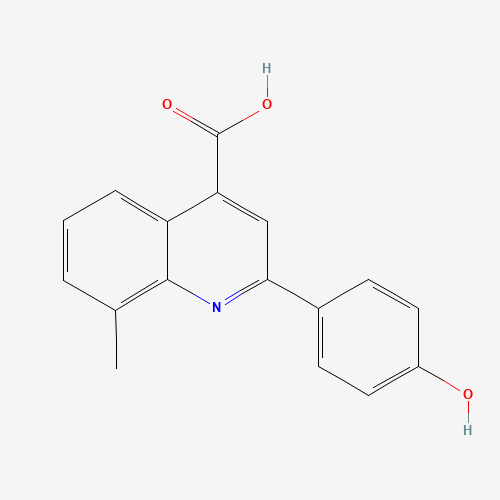 2-(4-Hydroxyphenyl)-8-methylquinoline-4-carboxylic acid (CAS: 669726-20-9) - Related Chemical Product