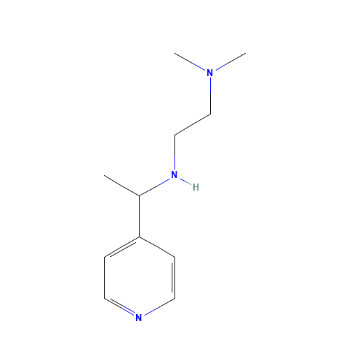N,N-Dimethyl-N'-(1-pyridin-4-ylethyl)ethane-1,2-diamine (CAS: 136469-85-7) - Related Chemical Product