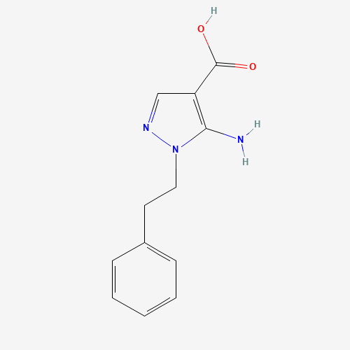 5-Amino-1-(2-phenylethyl)-1H-pyrazole-4-carboxylic acid (CAS: 443107-13-9) - Related Chemical Product