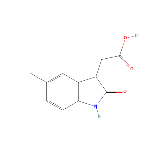 (5-Methyl-2-oxo-2,3-dihydro-1H-indol-3-yl)acetic acid (CAS: 938459-17-7) - Related Chemical Product