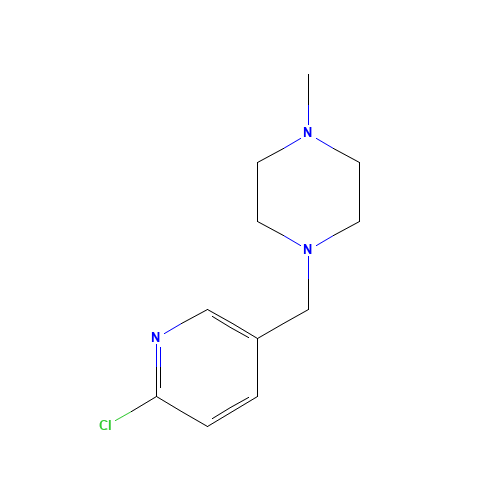 1-[(6-Chloropyridin-3-yl)methyl]-4-methylpiperazine (CAS: 612487-31-7) - Related Chemical Product