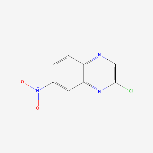 2-Chloro-7-nitroquinoxaline chemical structure 2-Chloro-7-nitroquinoxaline (CAS: 55686-94-7) - Chemical Structure and Molecular Formula