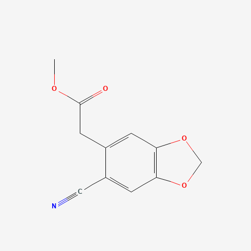 Methyl 2-(6-cyano-2H-1,3-benzodioxol-5-yl)acetate (CAS: 184042-03-3) - Related Chemical Product