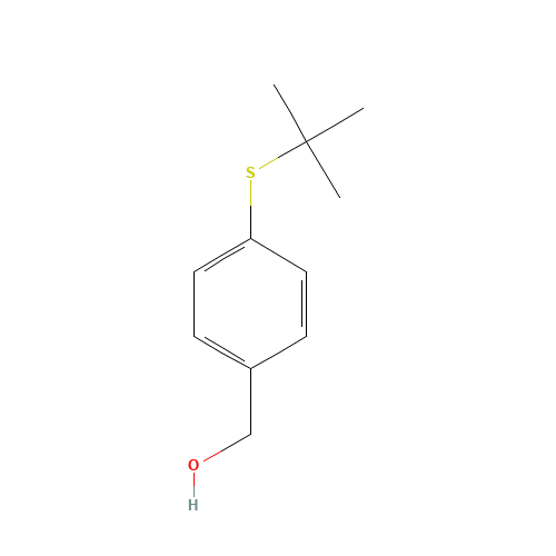 [4-(tert-Butylsulfanyl)phenyl]methanol (CAS: 500530-69-8) - Related Chemical Product