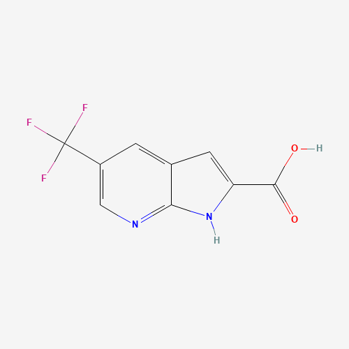 5-(Trifluoromethyl)-1H-pyrrolo[2,3-b]pyridine-2-carboxylic acid (CAS: 784144-05-4) - Related Chemical Product