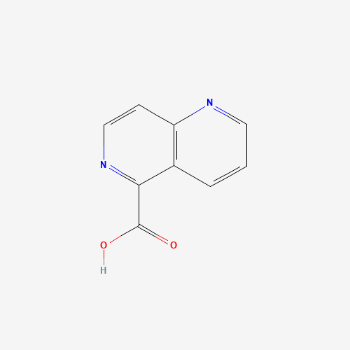 1,6-Naphthyridine-5-carboxylic acid (CAS: 74048-24-1) - Chemical Structure and Molecular Formula 