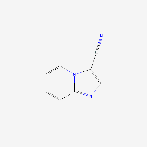 Imidazo[1,2-a]pyridine-3-carbonitrile (CAS: 6200-59-5) - Chemical Structure and Molecular Formula 