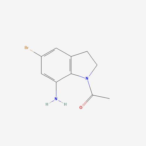 1-Acetyl-5-bromoindolin-7-amine (CAS: 133433-62-2) - Related Chemical Product