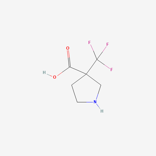 3-(Trifluoromethyl)pyrrolidine-3-carboxylic acid (CAS: 916423-57-9) - Related Chemical Product