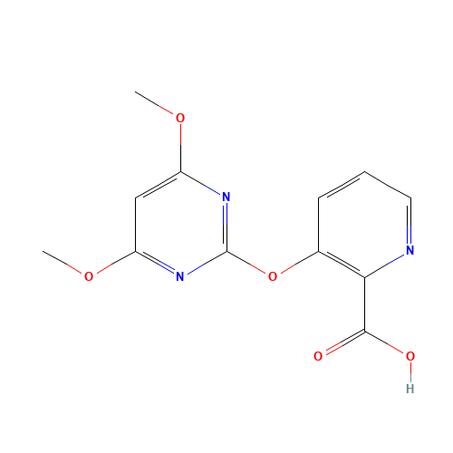 3-[(4,6-Dimethoxypyrimidin-2-yl)oxy]pyridine-2-carboxylic acid monohydrate (CAS: 113582-66-4) - Related Chemical Product