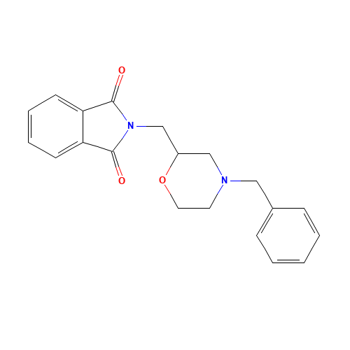 2-[(4-Benzylmorpholin-2-yl)methyl]isoindoline-1,3-dione (CAS: 110859-48-8) - Related Chemical Product