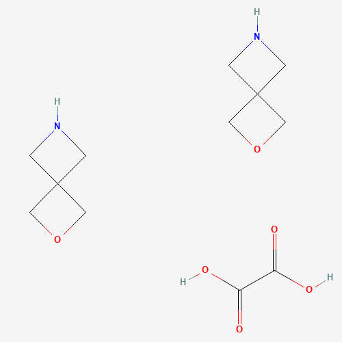 2-Oxa-6-azaspiro[3.3]heptane oxalic acid salt (CAS: 1045709-32-7) - Chemical Structure and Molecular Formula 