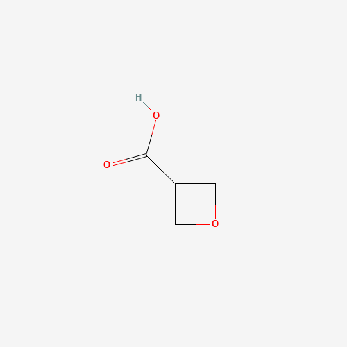 Oxetane-3-carboxylic acid (CAS: 114012-41-8) - Chemical Structure and Molecular Formula 